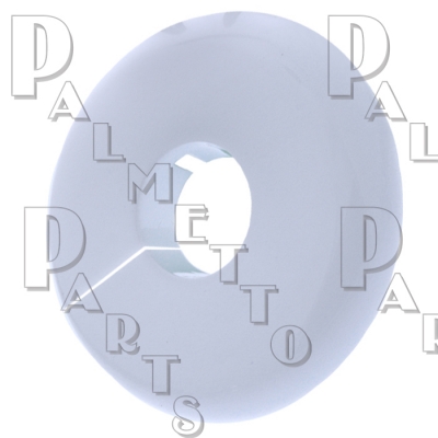 Split Plastic Flange for 1/2" IP - White