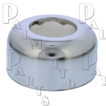 1-1/2&quot; OD Deep Box Escutcheon -Chrome
