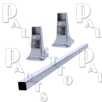 3/4 x 24&quot; Sq Towel Bar Conc -CP