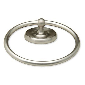 Traditional Towel Ring -Satin Nickel Finish