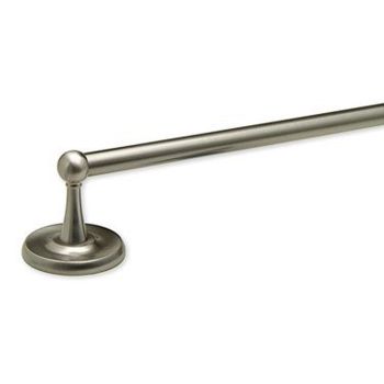  Traditional 24&quot; Towel Bar Satin Nickel Finish -Solid Brass