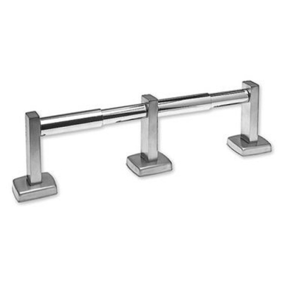 Double Roll Tissue Holder -Satin Stainless Steel