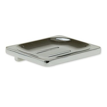 Exposed Screw Soap Dish -Chrome