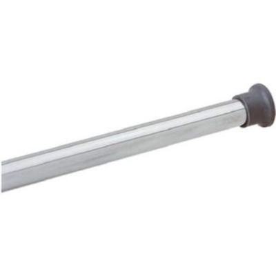 Adjustable Shower Rod  47" - 72" -White