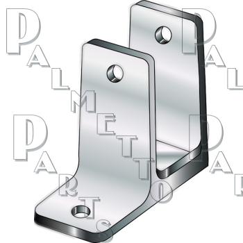 Long 1-Ear Wall Bracket 1-1/4&quot; wall