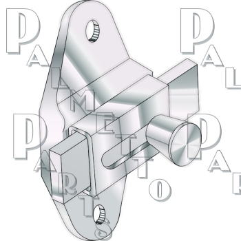 Slide Latch -Chrome Plated Zamack