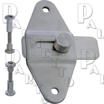 Slide Latch -Stamped Stainless Steel - Low Profile