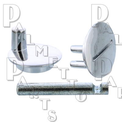 Laminated Partitions ADA Latch Knob Set