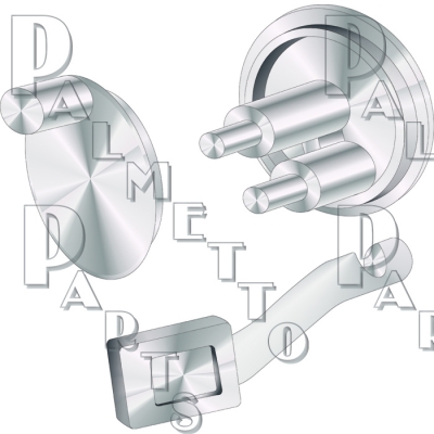 Metpar ADA Latch Knob Set