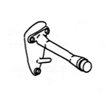 Partition Coat Hook -Bumper
