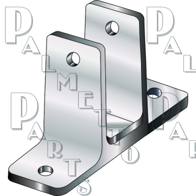 2-Ear Wall Bracket 1-1/4"" Wall