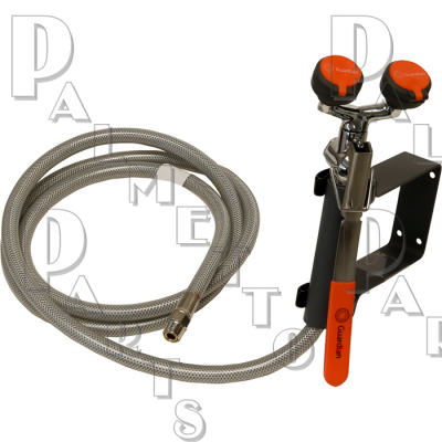 Gdn Wall Mnt Hose & Dual Head