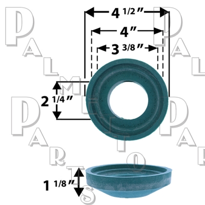 Pressure Assisted Tank Gasket for Sloan Flushmate*