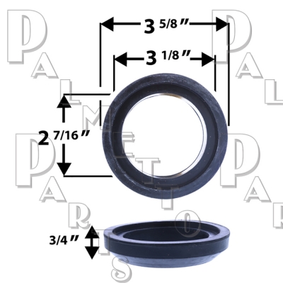 Mansfield Close Coupled Tank Gasket