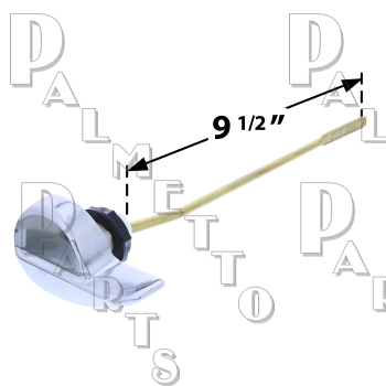 Toto* Replacement Straight Arm Tank Lever -Chrome