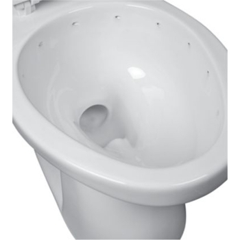 Mnsfield Cascade El Bowl White Smart Height