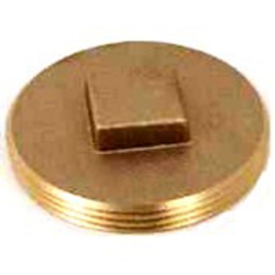 2-1/2 Brass Cleanout Plug