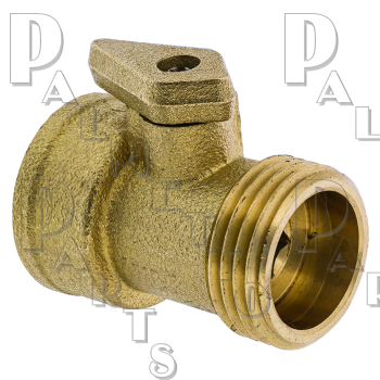 3/4&quot; Brass Garden Hose Inline Shut Off