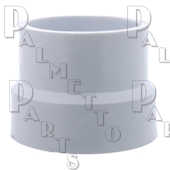 Glueable Flexi PVC Coupler 1-1/2&quot; Outside Coupling to 1-1/2&quot; PVC