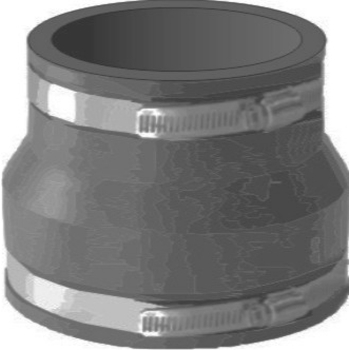 Flexible Pipe Connecter 5&quot; x 4&quot;