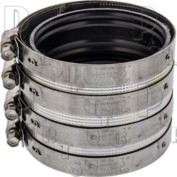 3&quot; x 3&quot; HD No-Hub Coupling