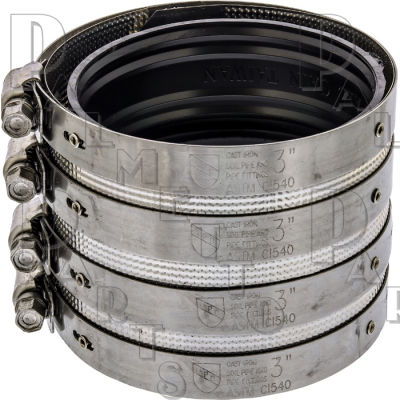 3" x 3" HD No-Hub Coupling