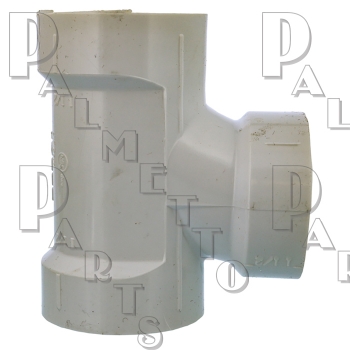 1-1/2 PVC Hub Sanitary Tee DWV