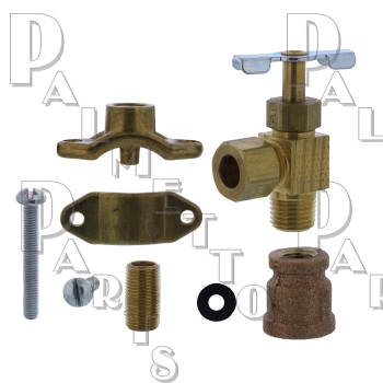 Saddle Valve 3/8&quot; OD Comp.Outlet