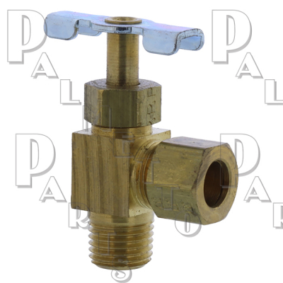 1/4"" MIP x 3/8"" Compression Angle Needle Valve