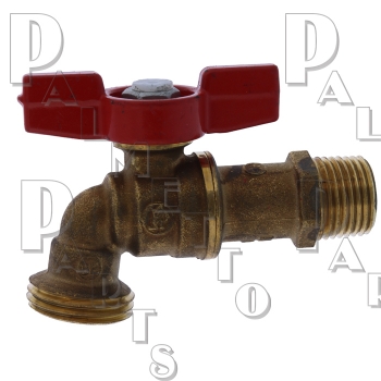Dual 1/2&quot; IP X 1/2&quot; C Q Turn Hose Bibb