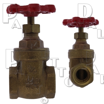 3/4&quot;&quot; IP Brass Gate Valve