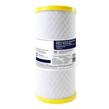 10&quot; Replacement Full Flow Carbon Block Cartridge 1 Microns
