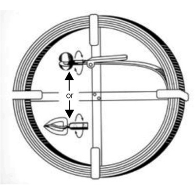 General 1/2" x 1/16" x 25' Spear Head Tape