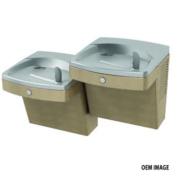 Oasis Wall Cooler Split Level ADA in Sandstone