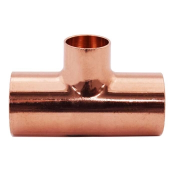 Tee -Reducing - 2in x 2in x 3/4in Copper