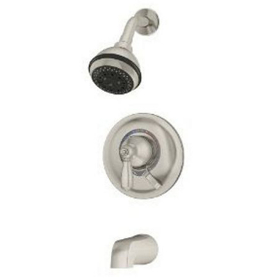 SY TmpI Tub/Shower Trim Kit Sat Nck With Diverter