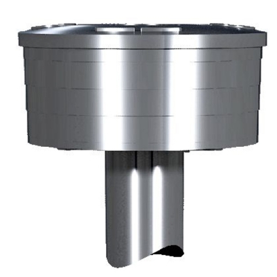 Bradley Metal Liquid Soap Dispenser for Semi-Circ Washfountains