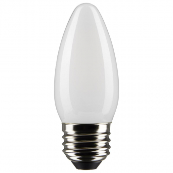 4W LED Frosted Filament Bulb Med Base 3000K