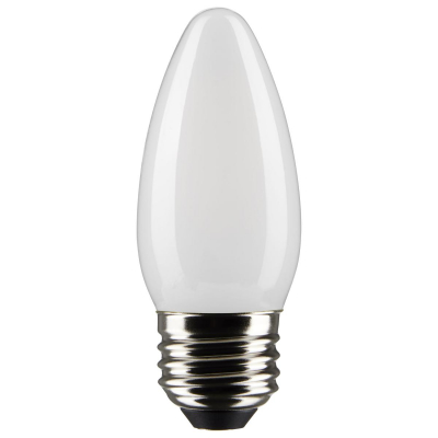 4W LED Frosted Filament Bulb Med Base 3000K