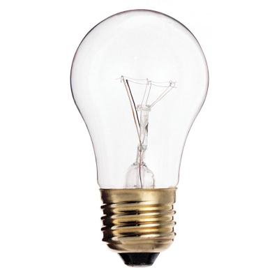 40w Teflon Ctd Clear Appliance Bulb