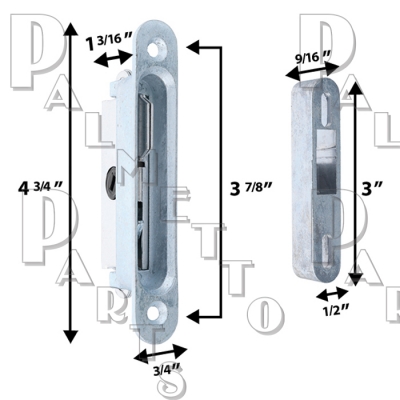 Mortise Lock and Keeper -Pennco