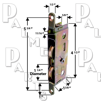 Tandem Roller 1-1/4 Steel
