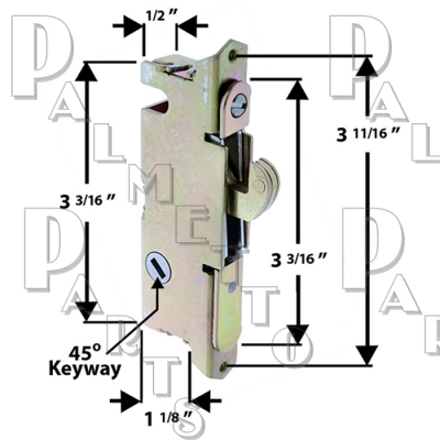 Mortise Lock -W&F