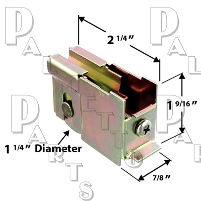 Roller -Peachtree 2-1/4" L