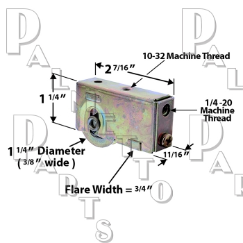 1-1/4&quot; SGD Roller