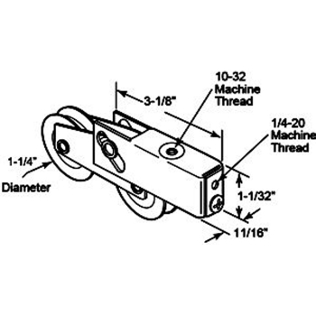 SGD Roller -Tandem 1-1/4&quot;