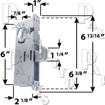 Hookbolt Mortise Lock Adams R
