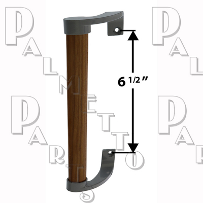 DISCONTINUED Handle Only -Wood -6-1/2" Centers