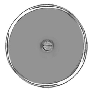 8&quot; 24ga C.P  Cleanout Extension Cover