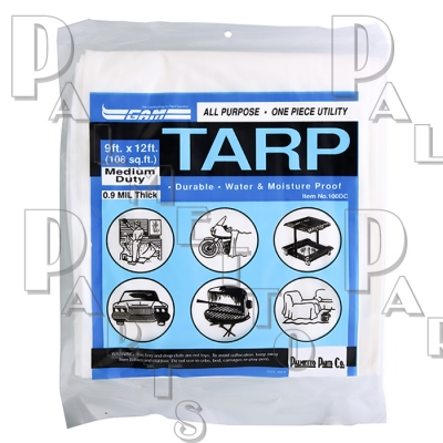 9' x 12' Plastic Drop Cloth